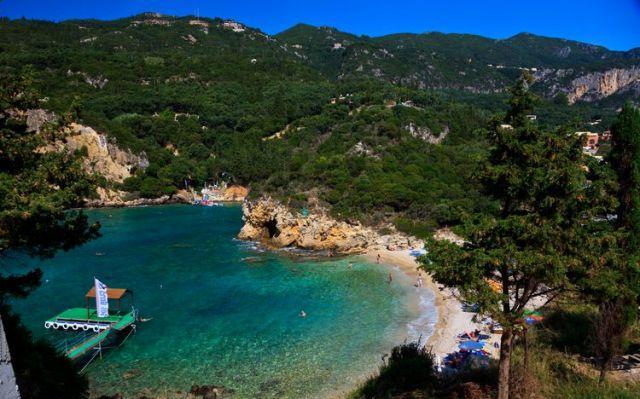 Villa Makrades Paleokastritsa Bagian luar foto